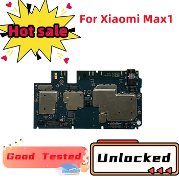 100%Originalus Mainboard Para Xiaomi Mi Max1 Max 1 Placa-Mae Com Žetonų Circuitos Flex Cabo Pasaulio Versija 64GB 128GB MIUI Pasaulio