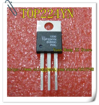 10VNT/DAUG TOP224YN TOP224Y TOP224 TO-220 Galios valdymo IC chip naujas originalus
