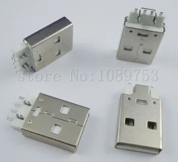10vnt USB Tipas A, Male Plug Jungtis, PC 