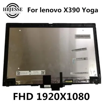 13.3 FRU 02HM857 02HM861 5M10V24625 Lenovo Thinkpad X390 Jogos Nešiojamas FHD LCD Ekranas Jutiklinis Ekranas Stiklas, skaitmeninis keitiklis Asamblėja