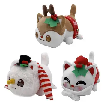 20cm Anime Katė Pliušiniai Žaislai Minkšta Pagalvėlė Kalėdų Dekoro Pliušinis Gyvūnų Žaislas Kalėdų Katė Pliušinis Lėlės Vaikams Mergaitės Gimtadienio Dovanos