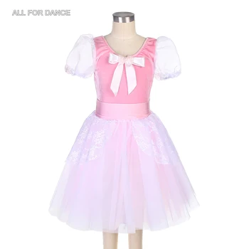 22140 Rožinė Sluoksniuotos Rankovėmis Baleto Mdc Romantiška Kostiumas Mergina Ir Etapo Rezultatų Kostiumas Baleto Mdc Dancewear