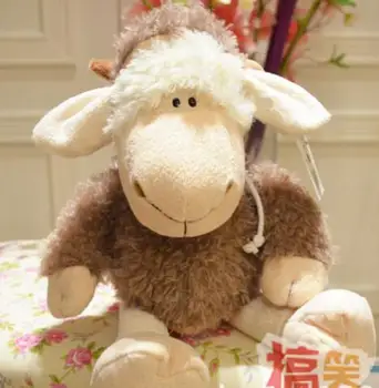 25cm Geramny Super cute avių Bauda pliušinis lėlės vilkas avių odos lėlės gimtadienio dovana 1pcs