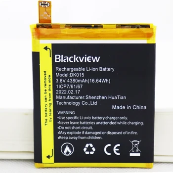2vnt 5vnt 10vnt DK015 4380mAh Baterija Blackview/Lamando Bv9900/Bv9900 Pro Mobiliojo Telefono Baterija