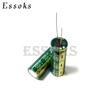 2vnt Elektrolitinius Kondensatorius 450V220UF 450V 220UF 18X50 mm Aukštų Dažnių Low ESR, Aliuminio Kondensatorius