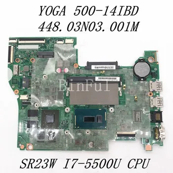 448.03N03.001M Aukštos Kokybės Mainboard Lenovo Flex 3-1570 Nešiojamas Plokštė 14217-M Su SR23W I7-5500U CPU 100% Visiškai Išbandytas