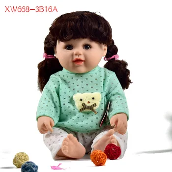 48 Cm Atgimti Visiškai Lanksti Baby Shower Vidaus Anksti Švietimo Tėvų Ir Vaikų Vaikų Žaislas Vinilo Naujas Modelis Baby Doll