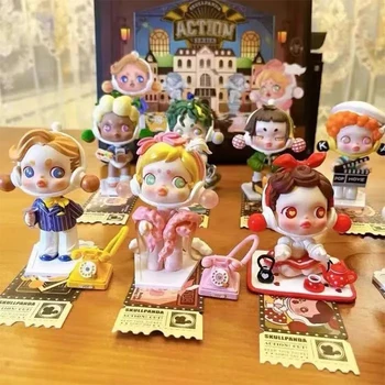 8.8 CM BJD Doll ABS Anime Pouting Lėlės Spalvos Akių Saldainiai Monstras Miesto Aklųjų Lauke Kolekcines, Kawaii Žaislų Gyvenimas-Tai Lyg Žaisti Serija