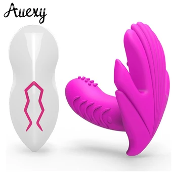 AUEXY Naujausias USB Įkrauti Moterų Masturbacija Nešiojami Nuotolinio valdymo Vibratorius Kelnaitės Suaugusiųjų Erotinis Žaislas Sekso Produktai Moterims