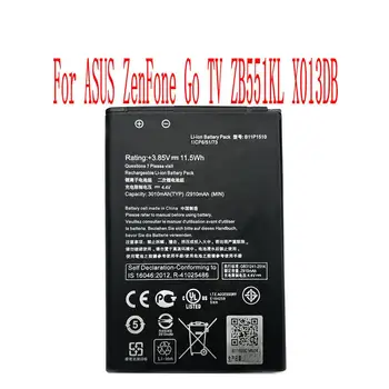 Aukštos Kokybės 3010mAh B11P1510 Baterija ASUS ZenFone Eiti TV ZB551KL X013DB mobilusis Telefonas