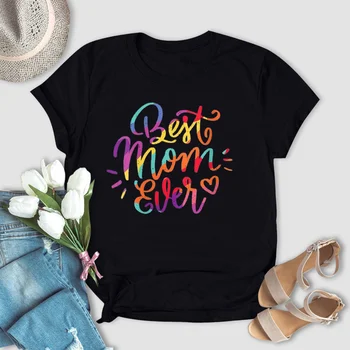 Aš Buvau Normalus 2 Vaikai Prieš T-shirt Moterims trumpomis Rankovėmis Mama Gyvenime marškinėlius Moterims Tee Motinos Diena Dovana Lady Drabužius Camisas Mujer