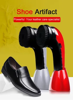 Batų polisher visiškai automatinis buitinių elektros batų polisher kišeniniai odos batų šepetys įkrovimo nešiojamų batų šepetys artefaktas
