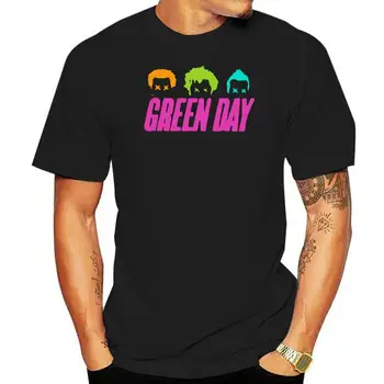 Camiseta Green Day Naujų Plaukų Pelo Spalva Mens Marškinėliai Drabužių Summer Tee Marškinėliai