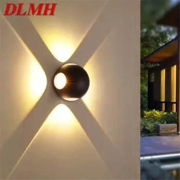DLMH Šiuolaikinės Paprasta Sienos Lempos LED Lauko Vandeniui IP65 Išorės Sconces už Dekoro Kiemas, Balkonas Koridoriaus lempos