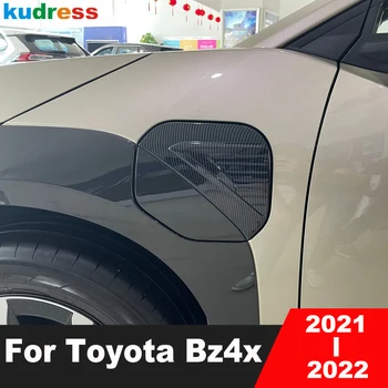 Dujų Degalų Bako Dangtelio Apdaila Toyota Bz4x 2021 2022 Anglies Pluošto Automobilių Gasonline Apdailos Liejimo Šildomi Lipdukas Priedai