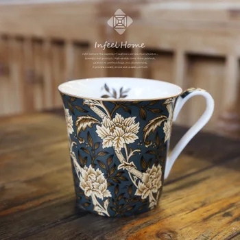 Europos retro vandens puodelį kaulų Kinija puodelis namuose kavos puodelio meno Britų arbatos puodelio turkiškos kavos puodeliai kawaii puodelis etiopijos