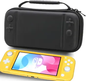 EVA Patogiai Dirbti Sunkiai Shell Kelionių lagaminas Elastinga Net Maišelis Maišas Nintendo Jungiklis Lite Konsolės Žaidimų Priedai