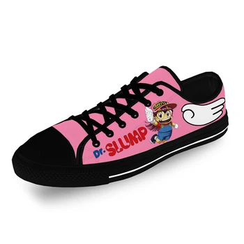 Japonija, Anime, Manga Animacinių filmų Arale Dr Nuosmukio Sportbačiai Vyrai Moterų Paauglys Atsitiktinis Audinys Batai Drobė 3D spausdinimo Cosplay batų