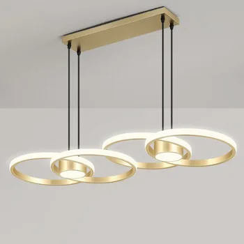 LED miltai liustra paprasta lempa restoranas sieniniai šviestuvai aukso madingas led miltai liustra už kambarį valgomasis