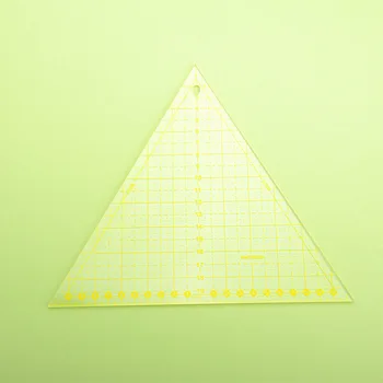 Lygiakraščio Trikampio Formos Kratinys Valdovas Multi-Funkcija Drabužių Valdovas 23CM Siuvimo Audiniai Pjovimo Liniuotės