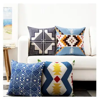 medvilnės skalbiniai kilim pagalvėlė padengti geometrinis užvalkalas medvilnės skalbiniai mesti pagalvę padengti atlošas namų dekoro