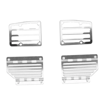 Metaliniai Priekiniai Ir Galiniai Žibintų Dangtis, Žibintas Apsaugas Xiaomi Suzuki Jimny 1/16 RC Vikšriniai Automobilių Dalys Atnaujinti