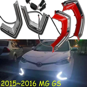 MG GS dienos šviesos;2015~2017,MG GS bamperis šviesos,LED,MG GS priešrūkinis žibintas,Pasirinktinai:Raudona/Mėlyna,MG GS
