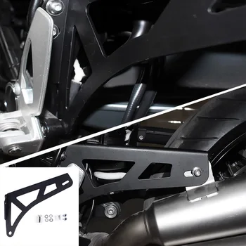 Motociklas Juodos spalvos Išmetimo Duslintuvo Vamzdžio Laikiklis Mount Turėtojas 2014-2016 m. BMW R Devynių T R9T 2015 m.