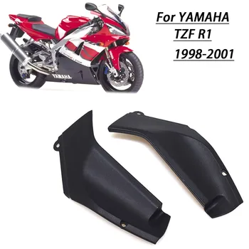 Motociklo unpainted ABS Plastiko Oro Ortakio Įterpti Lauktuvės Panelės Dešinės&Kairėje Pusėje Apima Yamaha YZF R1 1998 1999 2000 2001