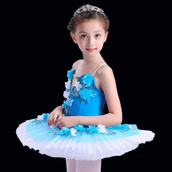 Mėlyna Mergaičių Baleto Mdc Tiulio Suknelė Profesinės Gulbių Ežeras 