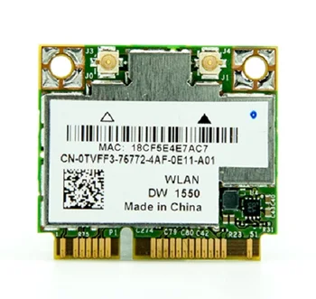 Naujas DELL DW1550 už Broadcom BCM4352 BCM94352HMB Pusę Mini PCI-E 802.11 ac Wifi BT 4.0 2.4 G/5.0 GHz Belaidžio ryšio wlan Kortelė 867Mbps