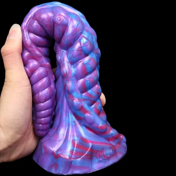 Naujas Octopu Čiuptuvas Analinis Kaištis Dilator Vibratorių Butt Plug Prostatos Stimuliatorius Massager Analinio Sekso Žaislas, skirtas Moterims, Vyrams, Išangės Expander