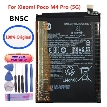 Nauji Aukštos Qulity 5000mAh BN5C Originalios Baterijos Xiaomi Poco M4 Pro 5G M4pro Baterijos Stebėjimo Kodą + Įrankiai