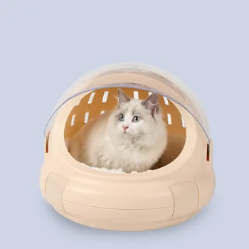 Nešiojamų Kačių Kraikas Šuo Krepšys Pet Katės Multi-funkcija Oro Lauke Vėdinamoje ir Kvėpuojantis Mobiliųjų Kelionės Katės Multi-funkcija Oro pagalvės