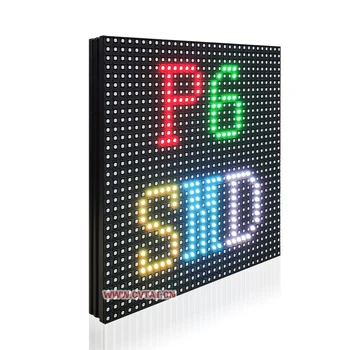 P6 LED Reklamos Ekranu Skydelis RGB LED Ekranas Valdybos LEDWall hub75 Lauko Full LED Modulis