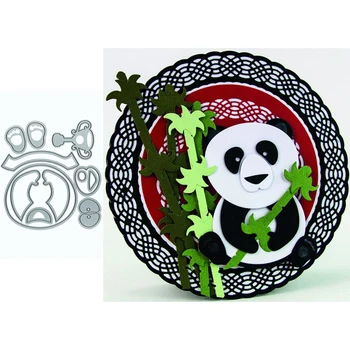 Panda Derinys Nustatyti Galvos, Kūno Penkių Pojūčių Kūrybos Metalo Pjovimo Štampai, Skirti 