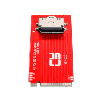 PCI-E 3.0 M. 2 M-raktas į Oculink SFF-8612 SFF-8611 Host Adapter PCIe Nvme