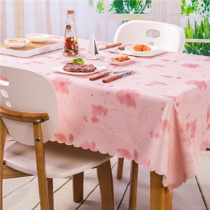 Prabanga vandeniui anti-karšto aliejaus Žakardo staltiesė spausdinti gėlių staltiesė modelis patikrinti, Stačiakampio, Apvalaus stalo medžiaga