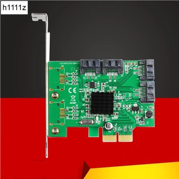 Pridėti Korteles SATA Raid Card PCI-Express 4-Uostai HyperDuo SATA III RAID Controller Card Marvell 88SE9230 su Žemo Profilio Laikiklis