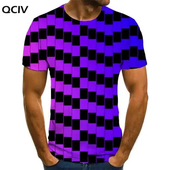 QCIV Prekės ženklo Geometrija T-shirt Vyrai Modelis Tshirts Atsitiktinis Kūrybiškumą Marškinėliai Spausdinimo Meno Anime Drabužius Mens Drabužių Punk Rock Cool