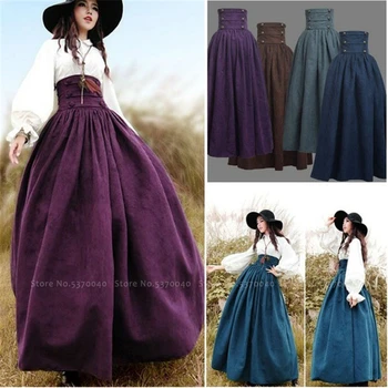 Renesanso Viduramžių Teismo Moterų Korėjos Hanbok Oficialų Dress Helovinas Kilnus Sijonas Geiša Šalies Etapo Rezultatus Cosplay Kostiumas