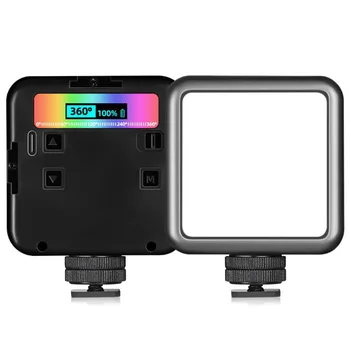 RGB Vaizdo, Šviesos, Apšvietimo Fotografija pavotube RGB LED Vaizdo Šviesos Vlog Užpildyti Šviesos Gyventi