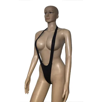 Sexy Moteris Micro Bikini V-String Thong Timpa Vienas Gabalas Monokini Maudymosi Kostiumėliai Atgal Teddy Apatiniai, Moteriškas Apatinis Trikotažas