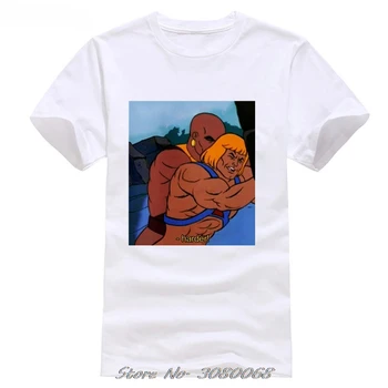 Sunkiau T-shirt Jis Lytis Vyras Dom Viršuje Gėjų LGBT Homo Seksualus Retro Raumenų Tee Naujas Vasaros Vyrų Mados Medvilnės Tees