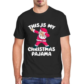 Tai Yra Mano Kalėdų Trumpas Rankovės Juokinga Santa Derliaus Vyrams T Shirt Grafikos Negabaritinių Marškinėliai Kalėdų Viršūnės