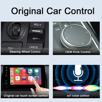 USB/TIPAS-C CarPlay Valdymo Dėžutė CarPlay Dongle Konvertuoti Konversijos Lauke Sujungti Mobilųjį Telefoną Pakeisti USB Kabelis