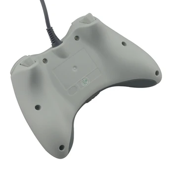 Už Xbox360 controller Laidinis Vibracijos Gamepad Aukštos Kokybės Su USB Laidu Žaidimų valdiklis Kreiptuką PC Balta