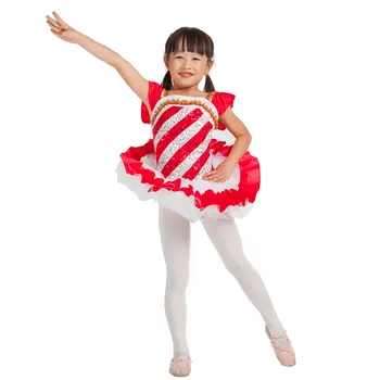 Vaiko Red China Baleto Mdc,Vaikams Profesionalūs Šokių Suknelė,Mergaitės Balerinos Etapo Rezultatus/Konkurencijos Kostiumas,Šalis Suknelė