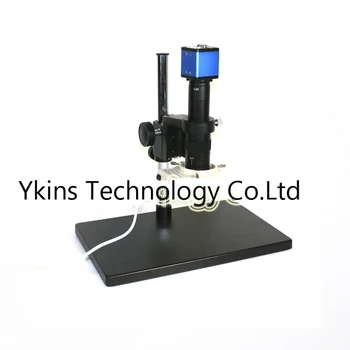 VGA išvestis Pramonės Mikroskopo Vaizdo Kamera +180X /300X C-mount su big boom stovėti lentelė PCB SMD SMT Remonto Tikrinimo Įrankis