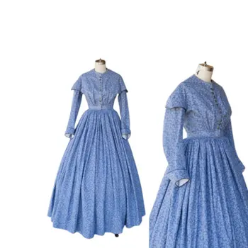 viktorijos Helovyno Cosplay suknelė Kolonijinės gruzijos Renesanso, Gotikos Istorinių suknelė D-904
